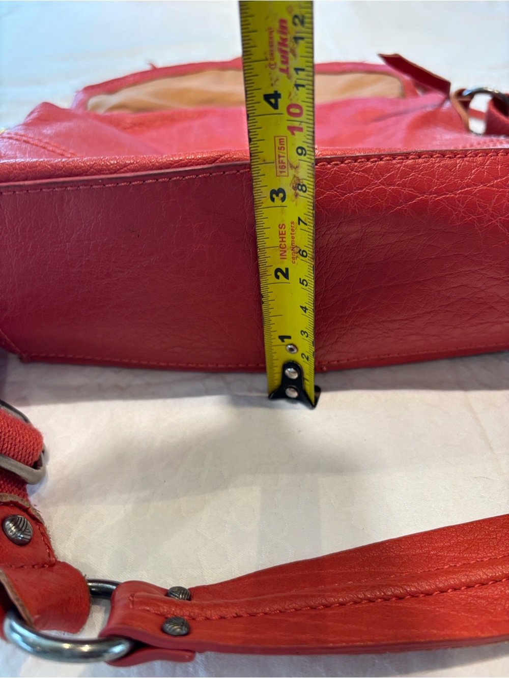 the Sac Leather Crossbody Bag with Stud Detail - Picture 12 of 12